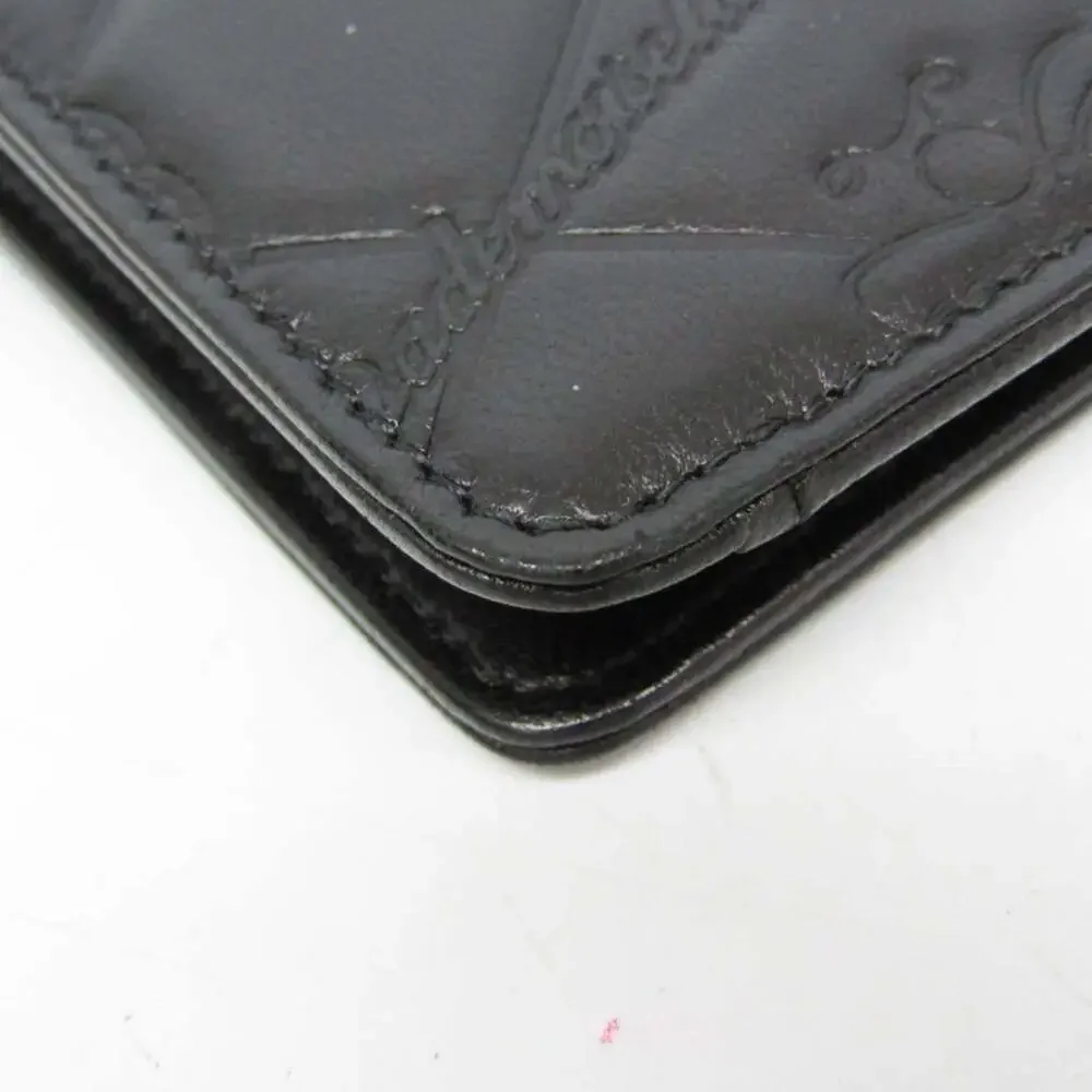 CHANEL Black Leather Wallet